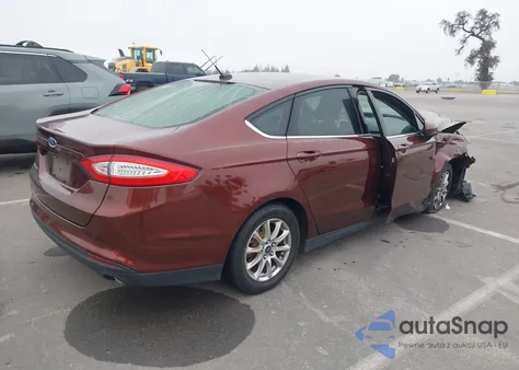 2015 Ford Fusion S from USA, damaged, VIN 3FA6P0G72FR226855